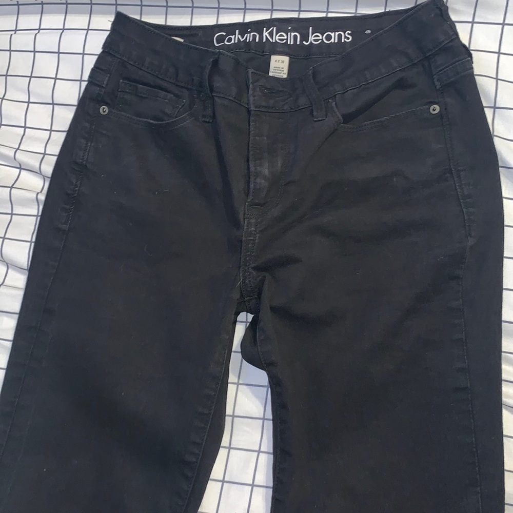 black calvin klein jeans